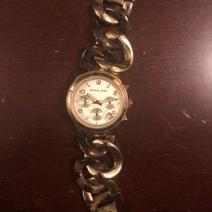 Tortoiseshell Michael Kors Watch